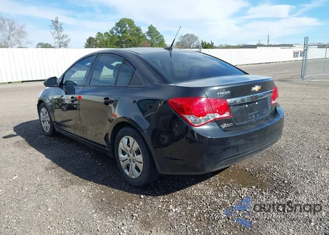 2013 Chevrolet Cruze Ls Auto из США, поврежденный, VIN 1G1PA5SH8D7220794